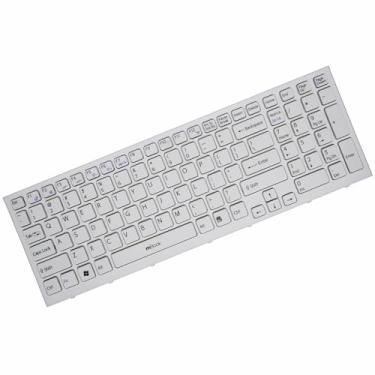 Imagem de Teclado mBook Para Sony Branco compatível com PN 148793541 US