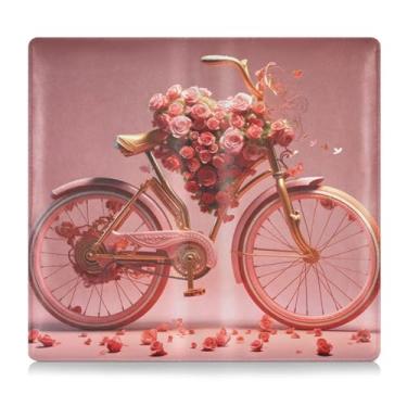 Imagem de CEBUGI Porta-luvas para registro de carro e seguro de dia dos namorados, porta-luvas, organizador de documentos, 12,5 x 24 cm