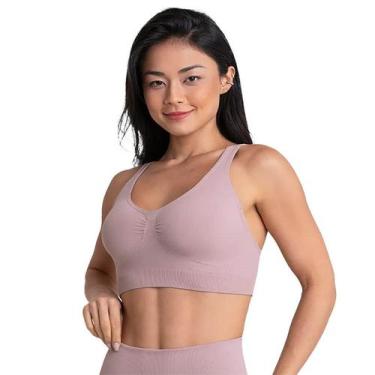 Imagem de Top Loba Lupo 47180-001 Costas Nadador, Nude, GG/EG