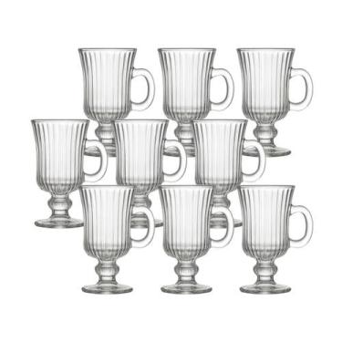 Imagem de Canecas De Vidro Irish Café Cappuccino 230ml 9 Unidades - Vista Home