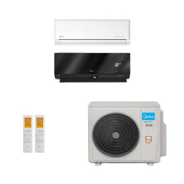 Imagem de Ar-Condicionado Multi Split Inverter Midea 42.000 (1x Evap HW 18.000 + 1x Evap HW 24.000) Quente/Frio 220V