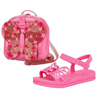Imagem de Kit Sandália Barbie Fly + Mochila Grendene Kids 23268