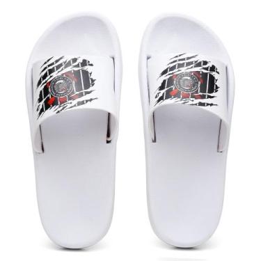 Imagem de Chinelo Slide Nuvem Corinthians Confortavel Macio Leve Estiloso Casual