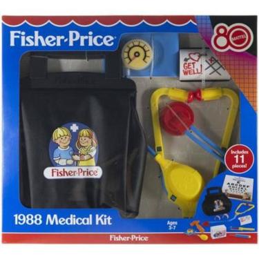 Imagem de Meu Primeiro Kit Médico Fisher Price 11 Peças Mattel Jgf12