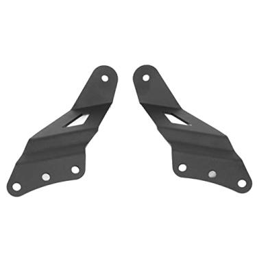 Imagem de aqxreight Suporte de Barra de Luz LED para Pára- Superior - Suporte de Metal Resistente para Barras de Luz Curvas de 50 Polegadas - Adequado para 1500 1999-2000 e 1500 - Instalação Segura Sem Bloco