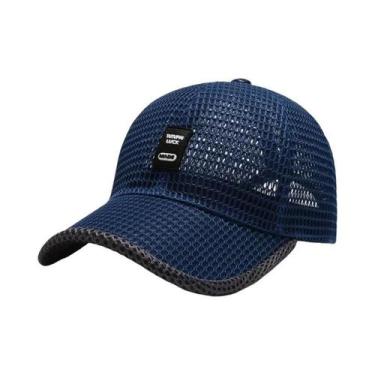 Imagem de Boné De Beisebol De Verão Com Proteção UV, Malha Respirável, Ajustável