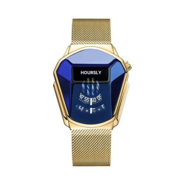 Imagem de Homens motocicleta personalidade relógio de quartzo impermeável, nova 