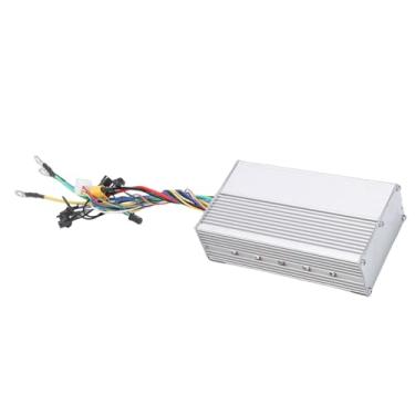 Imagem de Alomejor Motor Sem Escova, Controlador de Motor Sem Escova 50A, Caixa de Liga de Alumínio, Velocidade Estável e Controle Sensível para Scooter M4 10 Polegadas