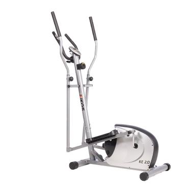 Imagem de Elíptico Kikos 2.0 Magnético, 8 Níveis de Esforço, Suporta 100 kg, Amplitude de passada = 30 cm, Silenciosa, ideal para uso residencial.