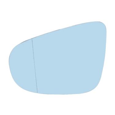 Imagem de Compatível com vw golf 6 mk6 2010 2011 2012 2013 carro aquecido espelho retrovisor refletor de vidro invertendo acessórios laterais(Left)