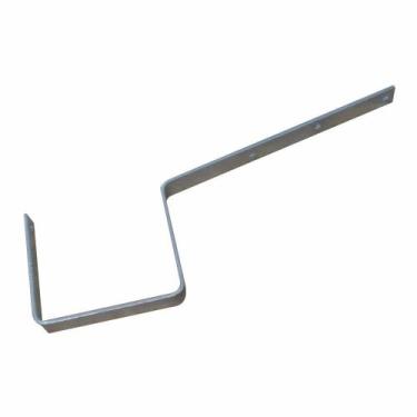 Imagem de Suporte Para Calha Quadrada Corte 28 - LESTE CALHAS - Calha frontal