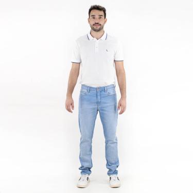Imagem de Calça Jeans Reserva Skinny Canedo Azul Claro - Masculino-Masculino