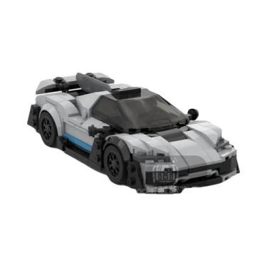 Imagem de Conjunto De Blocos De Montar De Corrida MOC Speed City Champion 2024, 