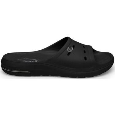Imagem de Chinelo Feminino Kolosh Calce Fácil Leve Conforto, Preto, 36