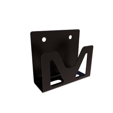 Imagem de Suporte Esponja Bucha Pia Cozinha Gancho Organizador Preto