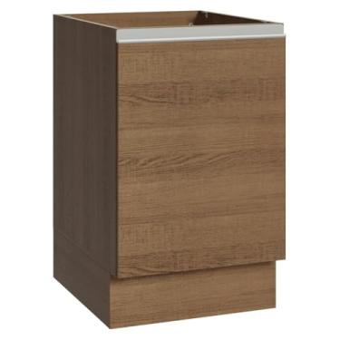 Imagem de Balcão de Cozinha 50cm 1 Porta (sem Tampo) Rustic Glamy Madesa