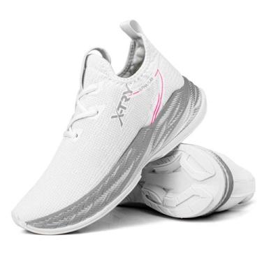 Imagem de Tenis Feminino Esportivo Para Caminhada e dia dia - X-TrY, Branco, 41