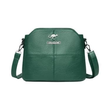 Imagem de Bolsa Transversal Feminina Estilosa Em material sintético Com Forro De