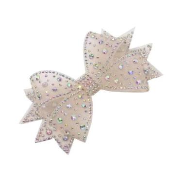 Imagem de Clipes De Laço De Strass Brilhantes Para Sapatos De Salto Alto, Decora