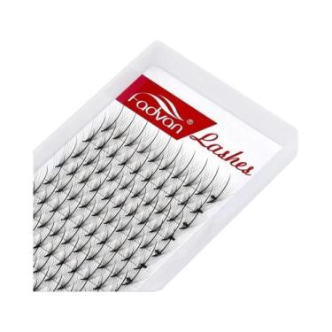 Imagem de Cílios Postiços Pré-Montados Wispy Faux Mink 3D 7D 9D 13D Com Haste Fi