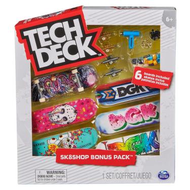 Imagem de Tech Deck DGK Pack Com 6 Skates e Acessórios - Sunny 2892