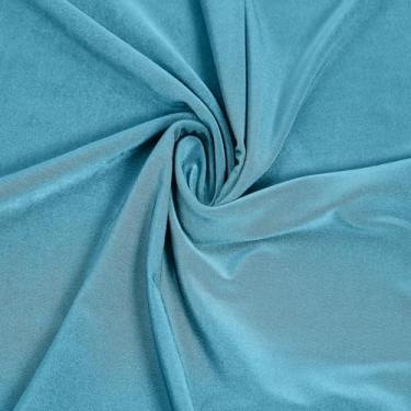 Imagem de Tecido de malha circular tropical ICE de 152 cm de largura por jarda – 200 g/m² – Poli-elastano macio, elástico ideal para vestidos, blusas, roupas esportivas e loungewear