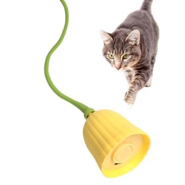 Imagem de Brinquedo para varinha de gato | Alimentação USB inteligente para evitar obstáculos - bastão de brinquedo elétrico interativo para gatos | para gatinhos, animais de estimação, apartamento