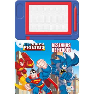 Imagem de Livro - Dc - Super friends - Desenhos de heróis