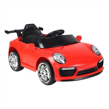 Imagem de Carrinho Elétrico Infantil 12V Vermelho Motorizado Passeios