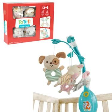 Imagem de Móbile Tateti 2 em 1: Entretenimento e Pelúcias Removíveis - Berços, C