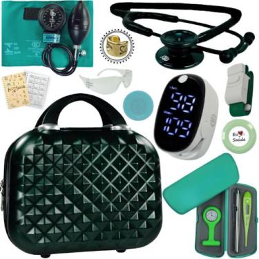 Imagem de Kit Medicina Aparelho Pressao Estetoscopio Completo - Love Saude, BIC 