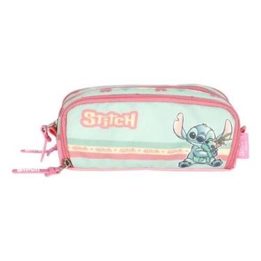 Imagem de Estojo Stitch Luxcel Estiloso Grande, VERDE, UN