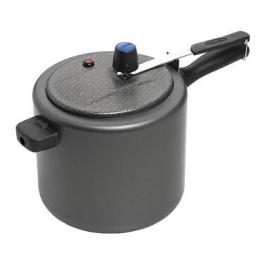 Imagem de Panela de Pressão Ramos Pressionela 7 Litros Antiaderente Grafite