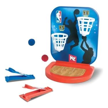 Imagem de Jogo Mini Basquete Lance Livre Nba 2 Lançadores Elka
