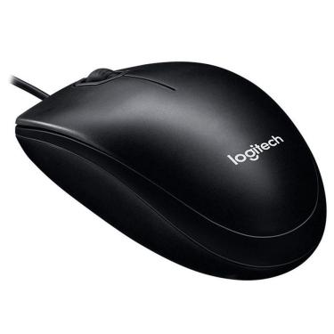 Imagem de Mouse Logitech M90, 1000 Dpi, Usb, Ambidestro, Preto - 910-007599
