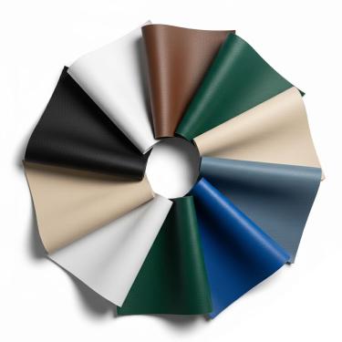 Imagem de Tecido Casco 140cm – Courvin Sintético Durável Para Estofados, Móveis E Decoração PVC E Substrato marfim