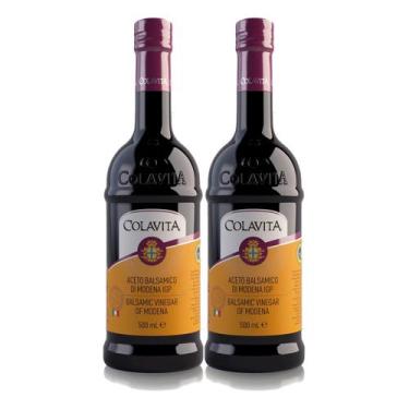 Imagem de Kit c/ 2und Vinagre Balsâmico de Modena COLAVITA 500ml