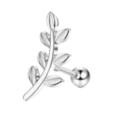 Imagem de Brincos De Aço Inoxidável 16G Com Rosca Para Mulheres E Homens, Moda C