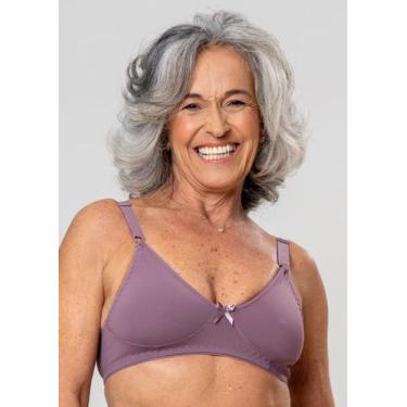 Imagem de Sutiã Básico Sem Bojo Em Microfibra - Gimara, P, Satin