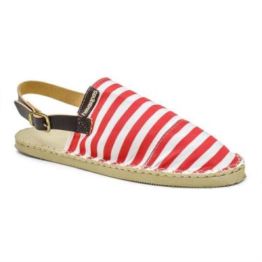 Imagem de Alpargata Sapatilha Havaianas Mule Strap Tradicional, Vermelho, 36