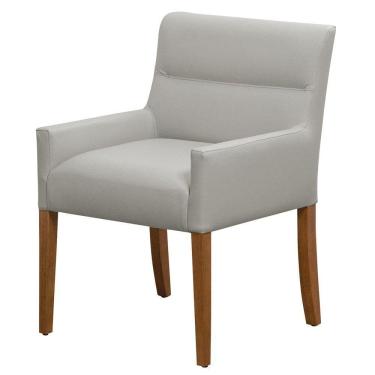 Imagem de Cadeira Para Mesa De Jantar Angel Base Madeira Corano Fendi - Nexta Casa