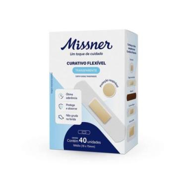 Imagem de Curativo Flexível Transparente Band-aid (MISSNER) - Caixa com 40 Unida