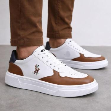 Imagem de Tênis Casual Masculino Polo CWB Super Macio e Confortável Street 09 B-Masculino