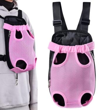 Imagem de Mochila Canguru Gato Cachorro Pet Cao Animais Bolsa Transporte Passeio Caminhada Viagem Ar Livre