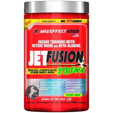 Imagem de Pre Treino Jetfusion Xtreme Maxeffect 300g Sabor Limão