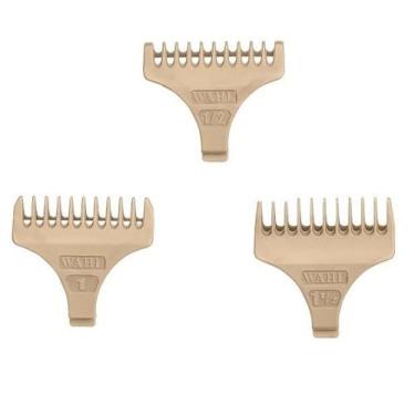 Imagem de Pentes Guia Wahl para Aparador T-Blade 1,5mm 3mm 4,5mm