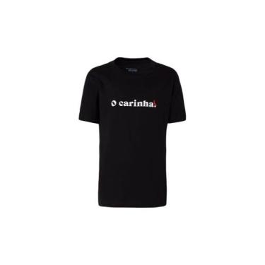 Imagem de Camiseta Estampada O Carinha Reserva Mini, 08, Preto