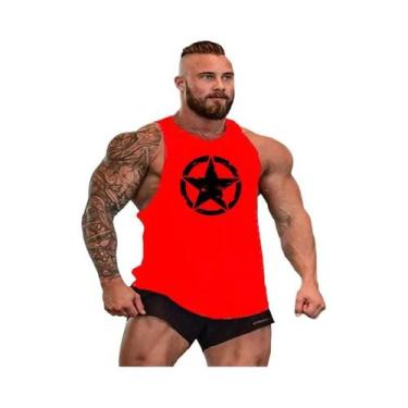 Imagem de Camiseta Regata Masculina Para Musculação, Fitness E Corrida Com Estam