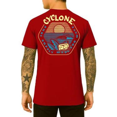 Imagem de Camisa Cyclone Light Paradise, Vermelho rubro, GG