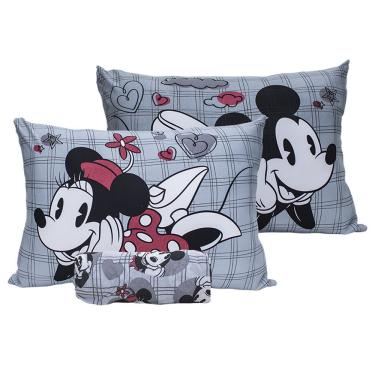 Imagem de Jogo de Cama Joy Disney Namorados Lovefilm Casal Lençol 70% Algodão 30% Poliéster Fronh...